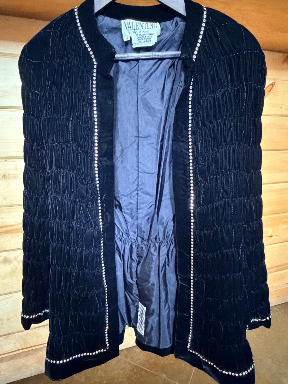Valentino Velvet Blazer